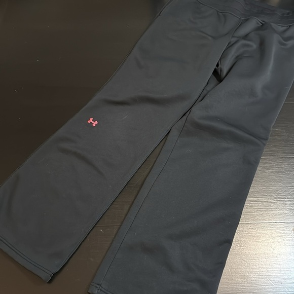 Under Armour Black Sweatpants breast cancer awareness - Picture 3 of 7